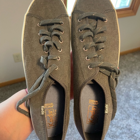 Keds Kickstart Geo Jersey Lace Up Sneaker - Picture 2 of 4